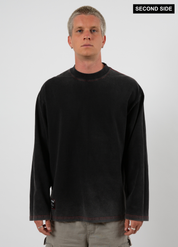 Cinder Reversible LS T-Shirt