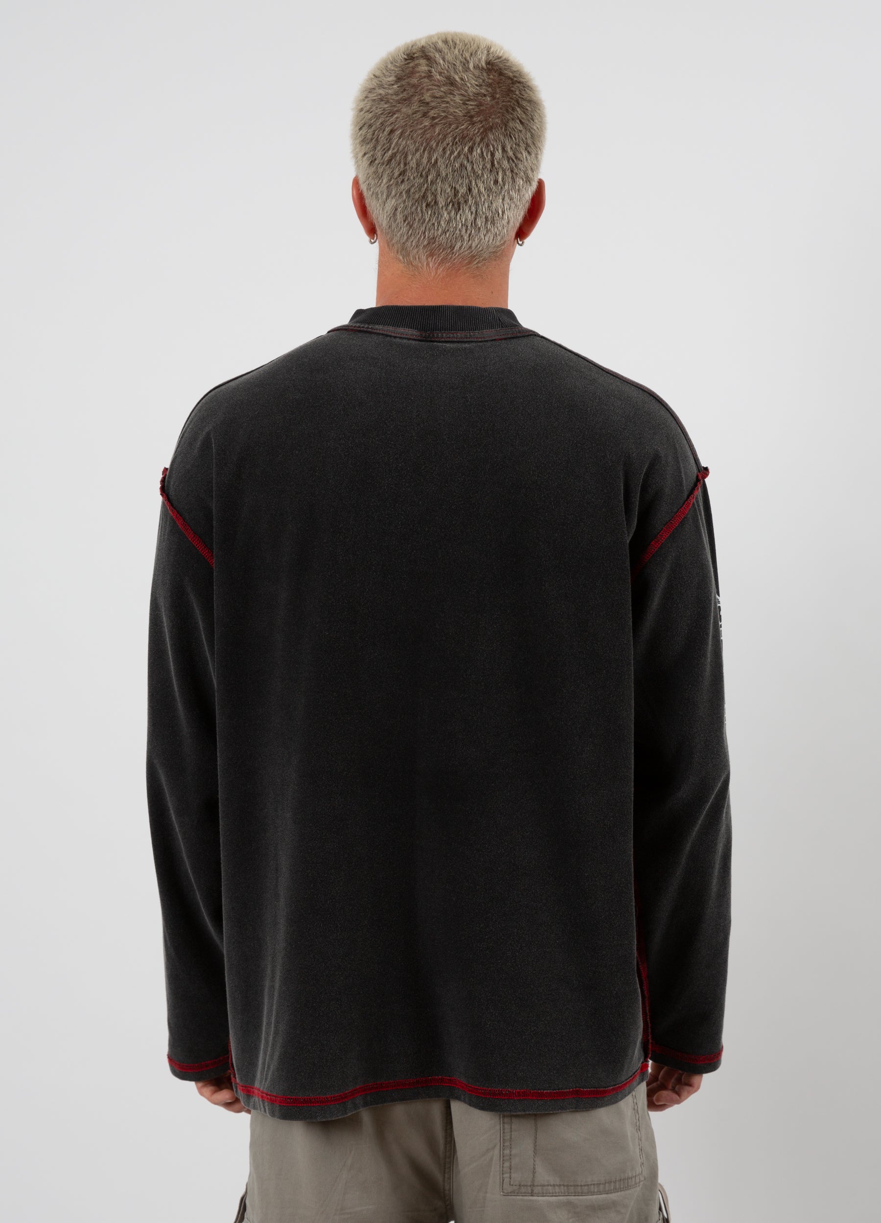 Cinder Reversible LS T-Shirt