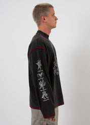 Cinder Reversible LS T-Shirt