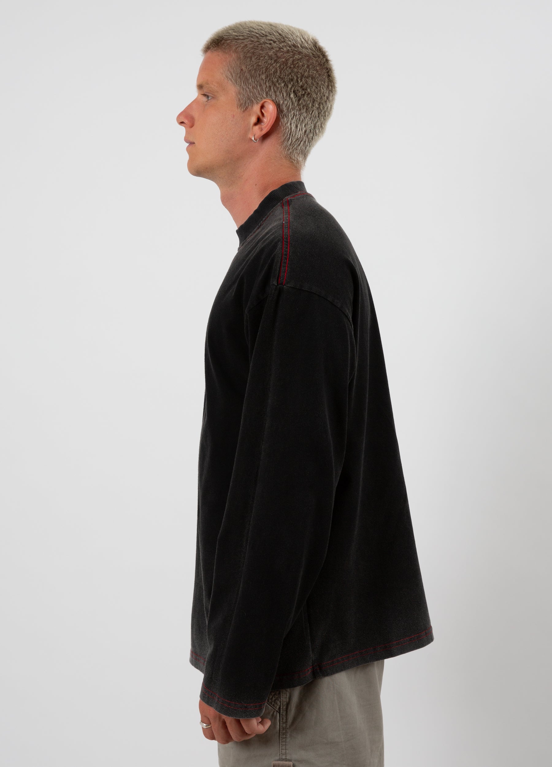 Cinder Reversible LS T-Shirt