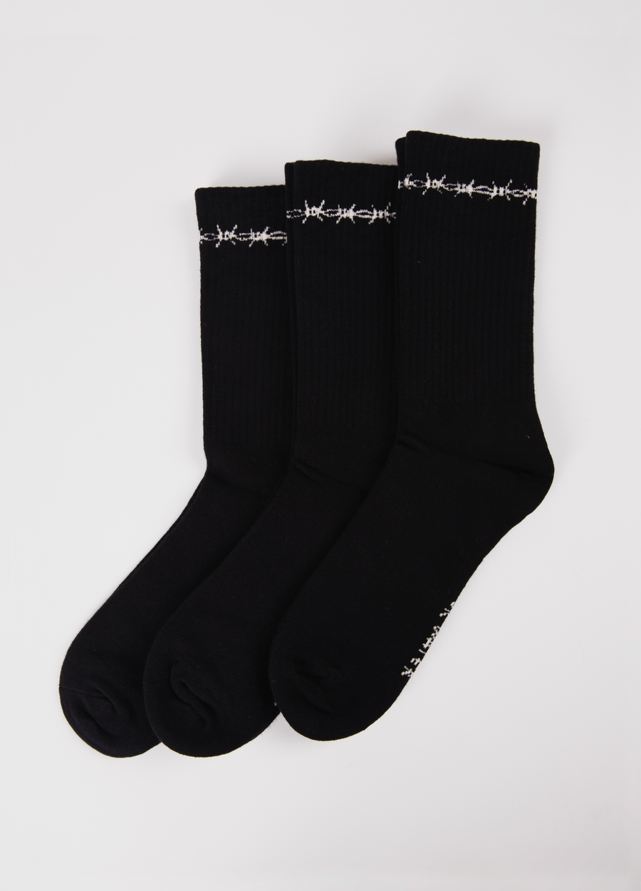 Barbed Socks 3 Pack
